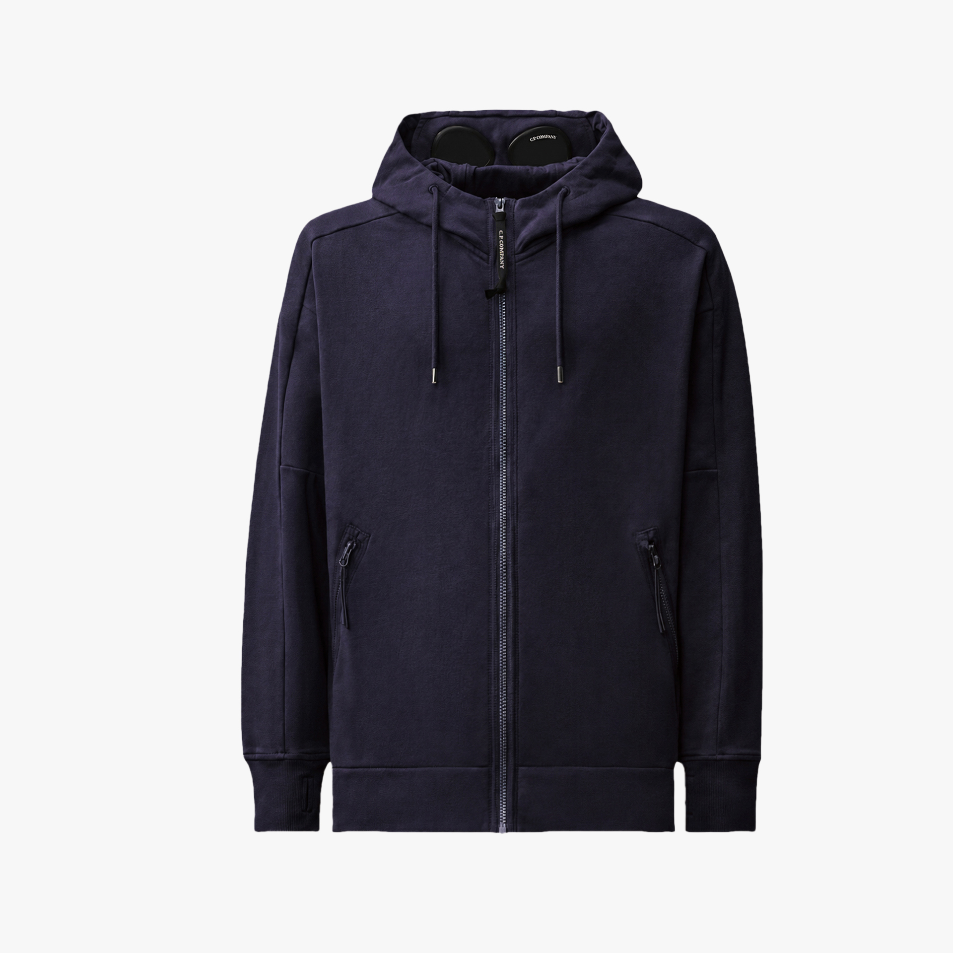C.P. Company Diagonal Raised Fleece Goggle Zip Sweatshirt